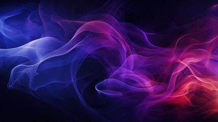 captures a beautiful and mysterious pattern of abstract smoke