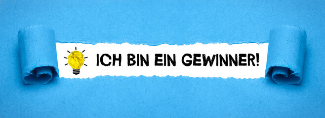 Ich bin ein Gewinner!	