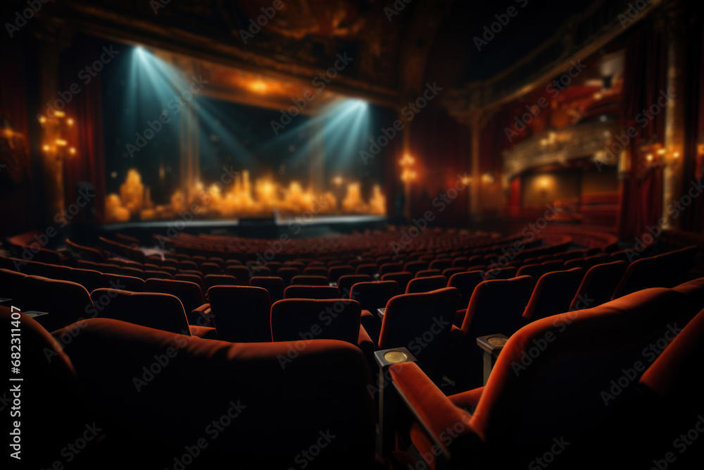 Poster a dynamic and interactive online theater experience shared through social media, combining storytell