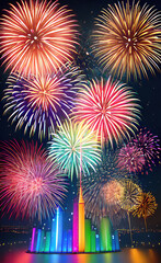 Fototapeta premium Mocha Magic: Illustrating the Alchemy of Chocolate and Coffee made with Generative AI