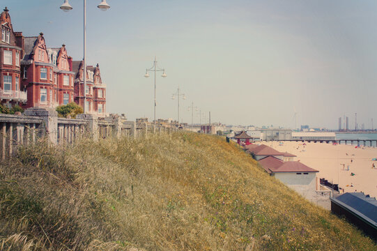 Lowestoft beach view