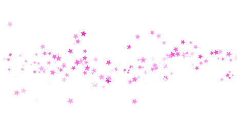 Luxury Sparkles Shiny pink stars Powder Glitter PNG Element shape. © Sami