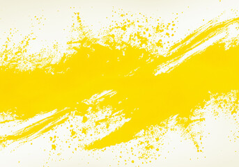 黄色の粒子が爆発する抽象的な背景 - obrazy, fototapety, plakaty