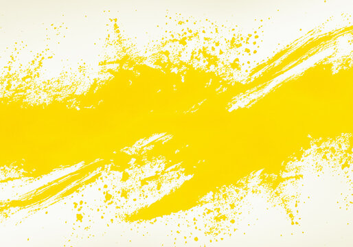 Fototapeta 黄色の粒子が爆発する抽象的な背景