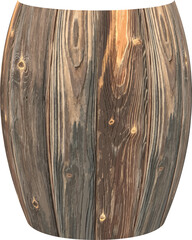 wooden barrel isolated on white.Flipkart.com | HiraWoodArt 1 Compartments.KEIKO GOLD - Side tables from Lambert | - obrazy, fototapety, plakaty