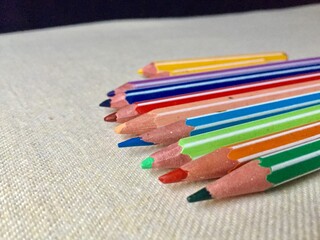 Sharpened Colors Ready for Art