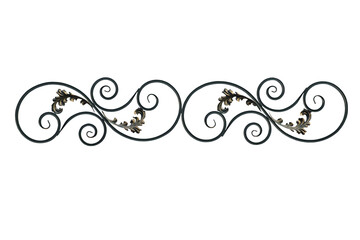 Forged architectural decoration.