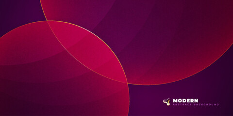 Background Abstract Design with Purple and Red Color Circle Shapes Fluid Gradient Background Shapes Composition Futuristic Design Posters. Abstract vector illustration.