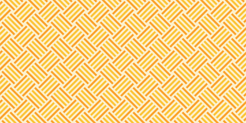 Seamless knitted background. Yellow Geometric Stripes Pattern. Woven wallpaper