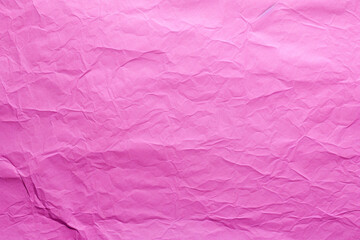 Pink crumpled paper texture background, Crumpled paper background, Generative Ai