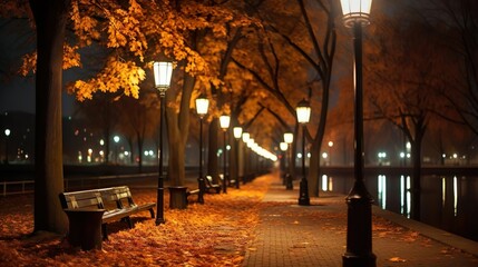 Light poles that light up