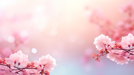 Obraz premium Spring abstract background for presentation 