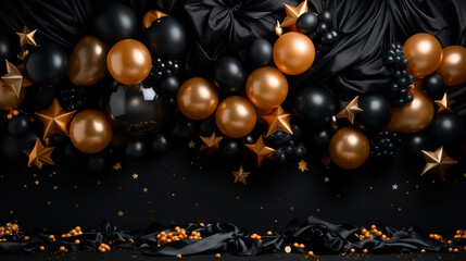 christmas background with christmas decorations
