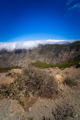 Gran Canaria. Hiking to the Roque Nublo Rock Formation.