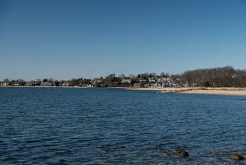 fairfield connecticut coastline sunny day