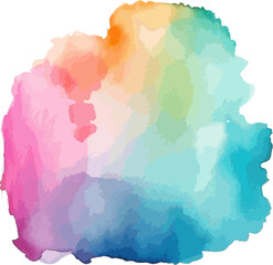 Watercolor spot clip art