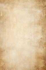 Obraz premium The wallpaper of an old vintage paper with brown stain texture detail background for notebook, memo, graphic, and others. Generative AI.