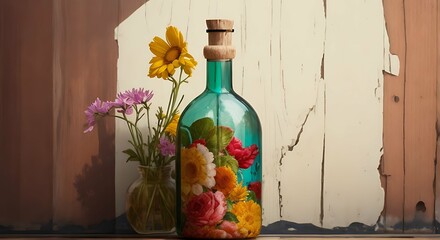 decorative bottle art