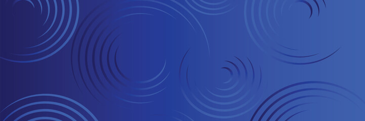 Vibrant Gradient Color Circle Banner Design 