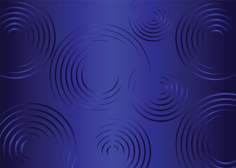 Vibrant Gradient Color Circle Background Design 