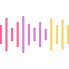 Neon Audio Wave