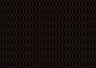 Ellipses Gradient Color Pattern design on Black Background