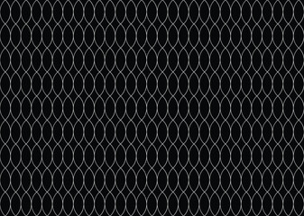 Ellipses Gradient Color Pattern design on Black Background