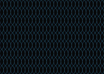 Ellipses Gradient Color Pattern design on Black Background