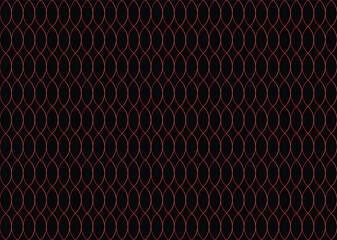 Ellipses Gradient Color Pattern design on Black Background