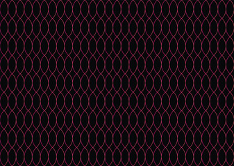 Ellipses Gradient Color Pattern design on Black Background