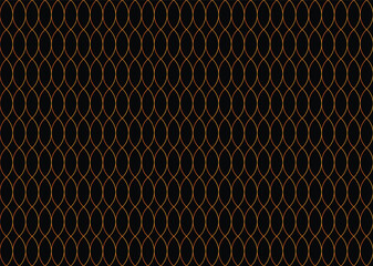 Ellipses Gradient Color Pattern design on Black Background