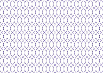 Ellipses Gradient Color Pattern design on White Background