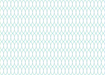 Ellipses Gradient Color Pattern design on White Background