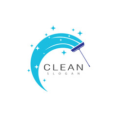 Cleaning Logo Template vector symbol nature