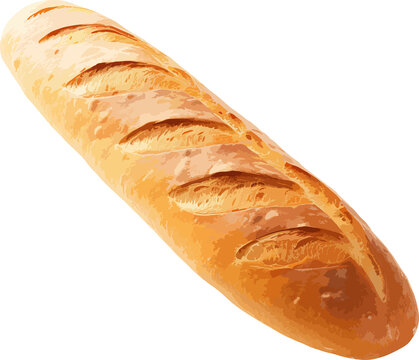 recommend clip art: French loaf bread clip art