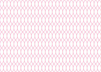 Ellipses Gradient Color Pattern design on White Background