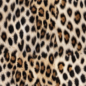 Seamless leopard pattern, leopard skin.