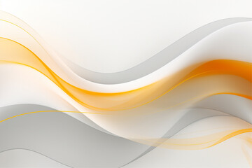 yellow and gray wave graphic abstract background for place design