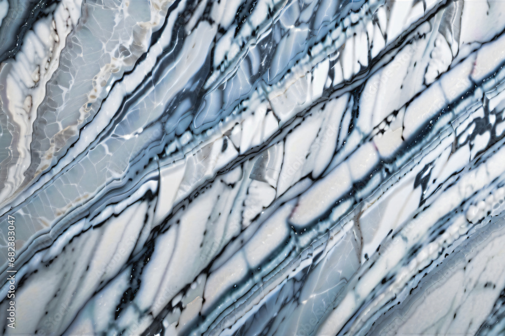 Poster marble patterned texture background in natural patterned and color for design.