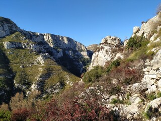 Fototapeta na wymiar rocky mountain landscape, Cavagrande
