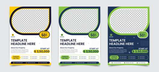 Real Estate Business Flyer Design Template