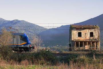 Paesaggio ferroviario del Lazio
