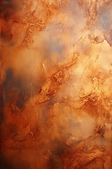 Bronze texture, vertical background of aged bronze texture. Generated by artificial intelligence