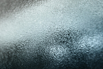 Icy car window texture or background.