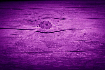 Texture of old purple wooden trank
