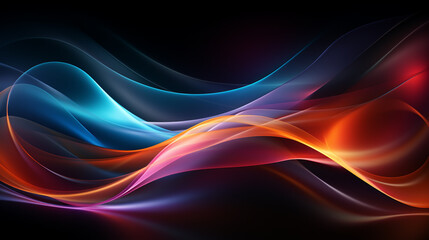 Fototapeta premium A stunning abstract multicolor spectrum