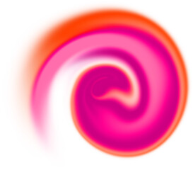 Abstract liquid wave colorful gradient PNG shape