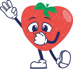 Fruit Cartoon Character