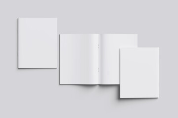 Magazine Brochure Mockup