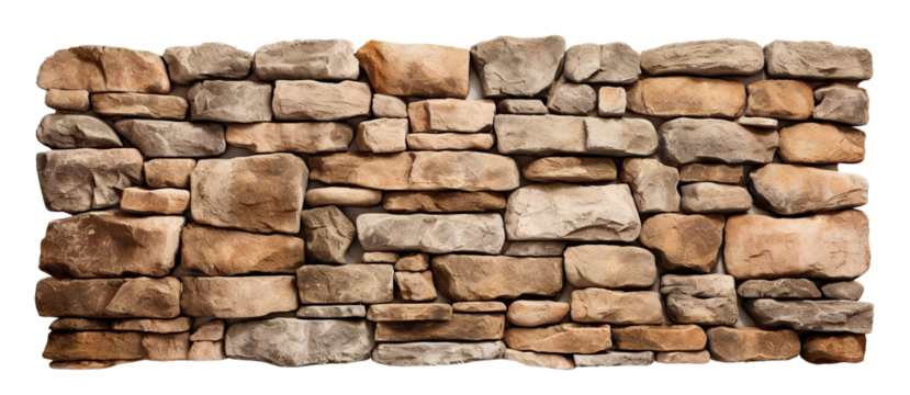 Stone wall cut out